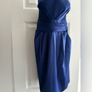 Boutique strapless cocktail dress